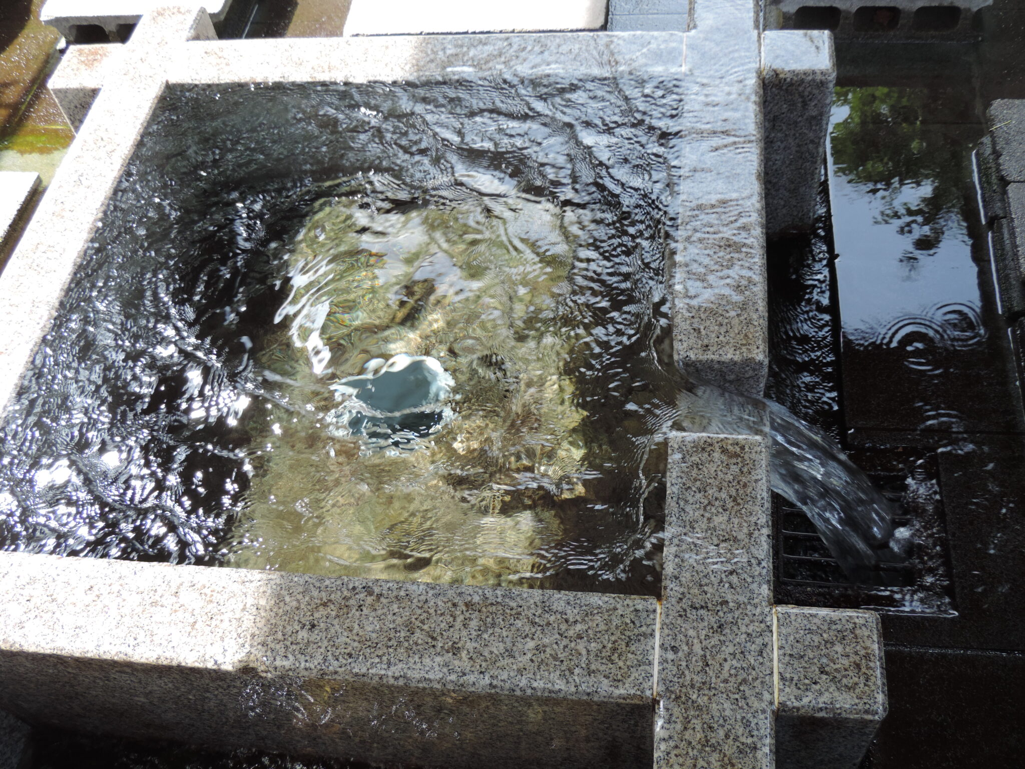 大垣 湧水 Welling of water in Ogaki city Gifu pref - Health＆well-being 健康と幸せを